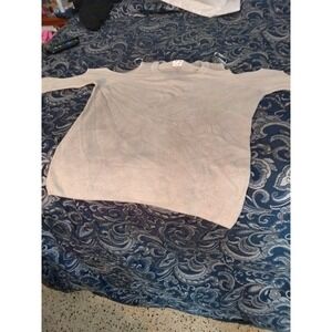 The Cozy Tee by Hippie Rose gray Women's M Top Cold Shoulder